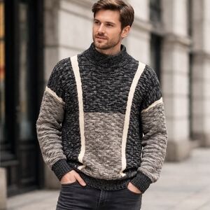 Vintage Abercrombie & Fitch Mohair-Blend Sweater – Size L